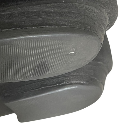 💥SALE💥GIANNI BINI BLACK SUEDE BOHEMIAN FLAT HEEL BOOTS SZ 8.5M - Picture 4 of 12